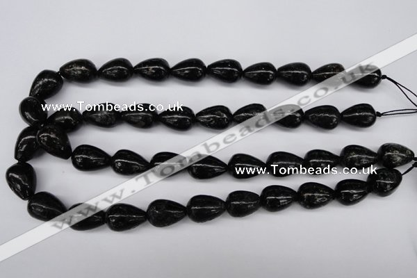 CAE22 15.5 inches 13*18mm teardrop astrophyllite beads wholesale