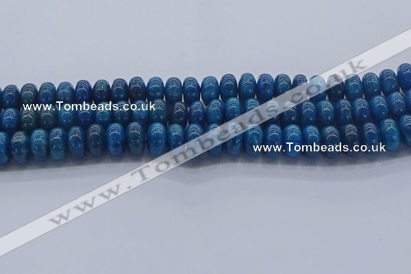 CAP372 15.5 inches 7*12mm rondelle apatite gemstone beads