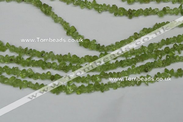 CCH206 34 inches 3*5mm olive quartz chips gemstone beads wholesale