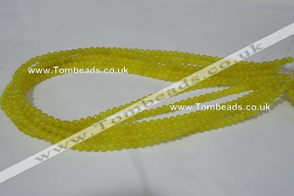 CCN01 15.5 inches 4mm round candy jade beads wholesale