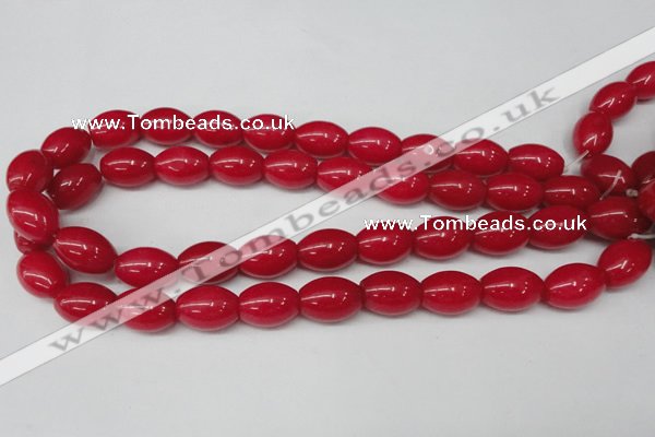 CCN123 15.5 inches 13*18mm rice candy jade beads wholesale