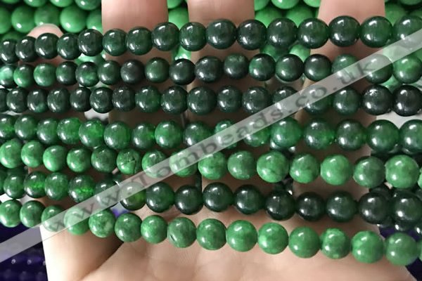 CCN6080 15.5 inches 6mm round candy jade beads Wholesale