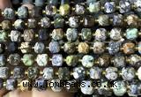 CCU1429 15 inches 6mm - 7mm faceted cube Brazilian opal beads
