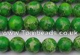 CDE2221 15.5 inches 6mm round dyed sea sediment jasper beads