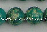 CDE2250 15.5 inches 20mm round dyed sea sediment jasper beads