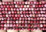 CDE3008 15 inches 4mm round sea sediment jasper beads wholesale