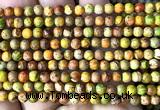 CDE3016 15 inches 4mm round sea sediment jasper beads wholesale