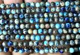 CDE3019 15 inches 4mm round sea sediment jasper beads wholesale