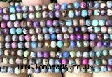 CDE3020 15 inches 4mm round sea sediment jasper beads wholesale