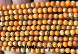 CDE3031 15 inches 4mm round sea sediment jasper beads wholesale