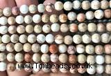 CDE3150 15 inches 6mm round sea sediment jasper beads wholesale