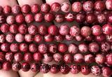 CDE3158 15 inches 6mm round sea sediment jasper beads wholesale