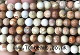 CDE3200 15 inches 8mm round sea sediment jasper beads wholesale