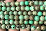 CDE3212 15 inches 8mm round sea sediment jasper beads wholesale