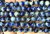 CDE3241 15 inches 8mm round sea sediment jasper beads wholesale