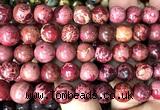 CDE3304 15 inches 10mm round sea sediment jasper beads wholesale