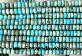 CDE3455 15 inches 3*4mm rondelle sea sediment jasper beads