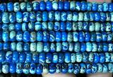 CDE3506 15 inches 4*6mm rondelle sea sediment jasper beads