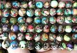 CDE3802 15 inches 8mm round rainbow sea sediment jasper beads