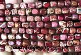 CDE3903 15 inches 5*7mm nuggets sea sediment jasper beads