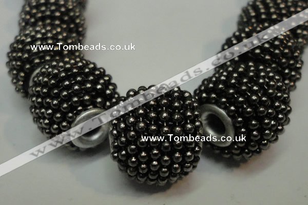 CIB392 15mm round fashion Indonesia jewelry beads wholesale