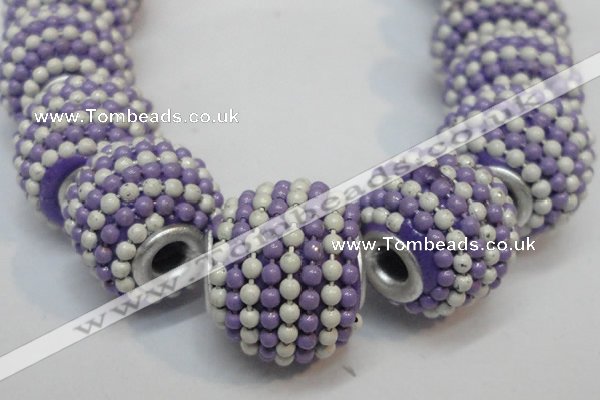 CIB394 15mm round fashion Indonesia jewelry beads wholesale