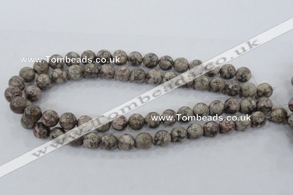 CMB05 15.5 inches 12mm round natural medical stone beads wholesale