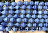 CME614 15 inches 10*11mm bicone blue aventurine jade beads