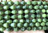 CME618 15 inches 10*11mm bicone China jade beads wholesale