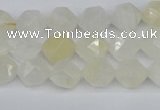 CNG7285 15.5 inches 6mm faceted nuggets white moonstone beads