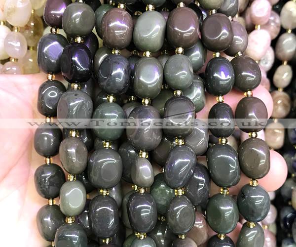 CNG9328 15 inches 10*14mm - 13*18mm nuggets Alashan agate beads