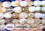 CNG9355 15 inches 12*16mm - 15*20mm faceted nuggets citrine beads