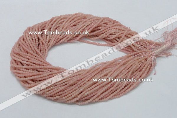 COP400 15.5 inches 3mm round Chinese pink opal gemstone beads