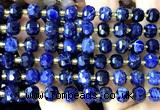 CRB6063 15 inches 6*8mm faceted rondelle sodalite gemstone beads