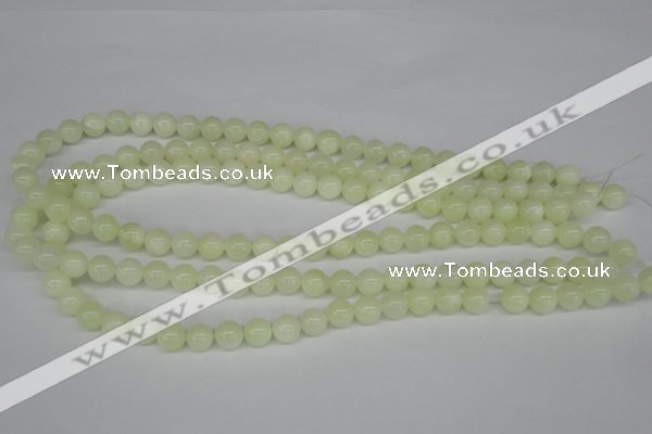 CRO110 15.5 inches 8mm round New jade beads wholesale