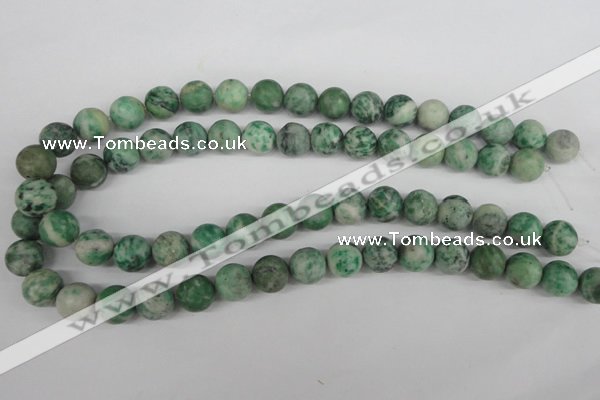 CRO333 15.5 inches 12mm round Qinghai jade beads wholesale