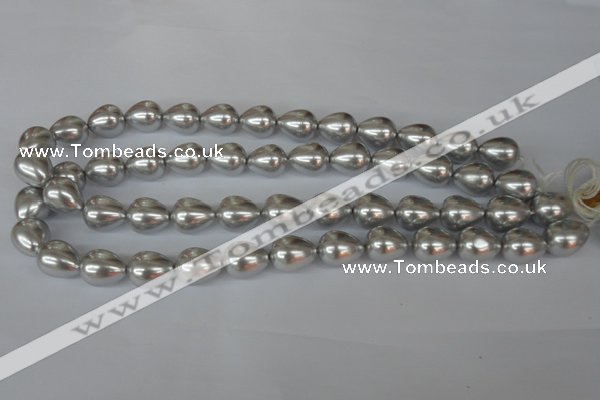 CSB108 15.5 inches 11*15mm teardrop shell pearl beads wholesale