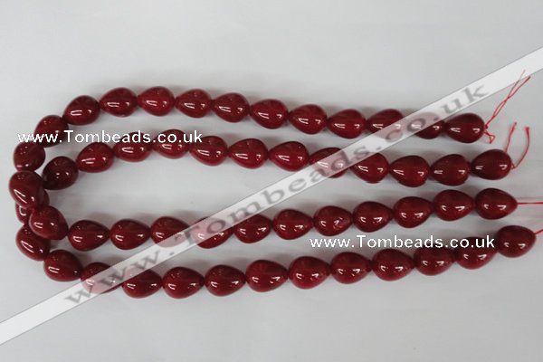 CSB111 15.5 inches 11*15mm teardrop shell pearl beads wholesale