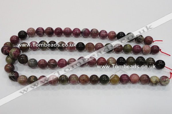 CTO64 15.5 inches 9mm round natural tourmaline gemstone beads