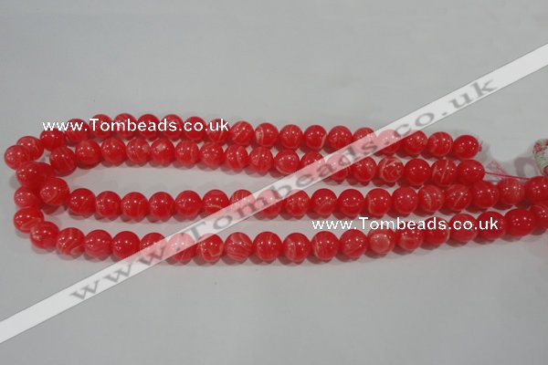 CTU2733 15.5 inches 10mm round synthetic turquoise beads