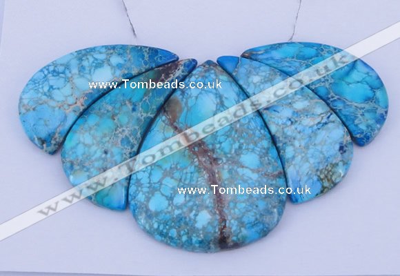 NGP106 Dyed imperial jasper gemstone pendants set jewelry wholesale