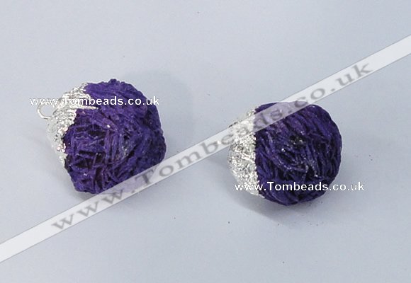 NGP2907 15*20mm - 25*30mm freeform desert rose pendants wholesale