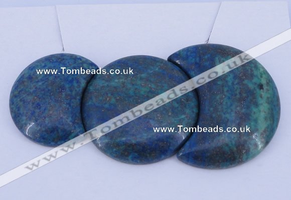 NGP66 Fashion chrysocolla gemstone pendants set jewelry wholesale