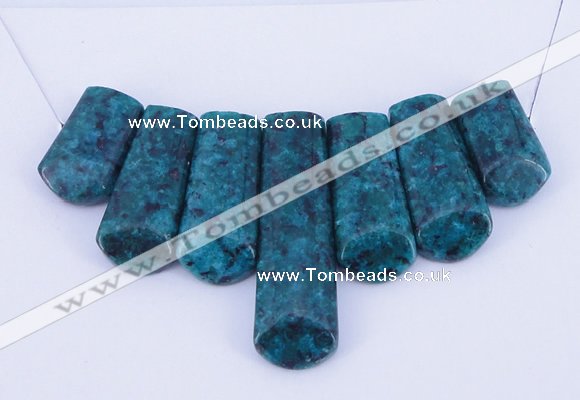 NGP71 Fashion chrysocolla gemstone pendants set jewelry wholesale